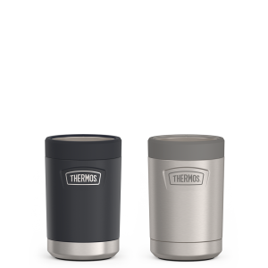 12oz Icon  Can Insulator Bundle - Granite & Matte Stainless